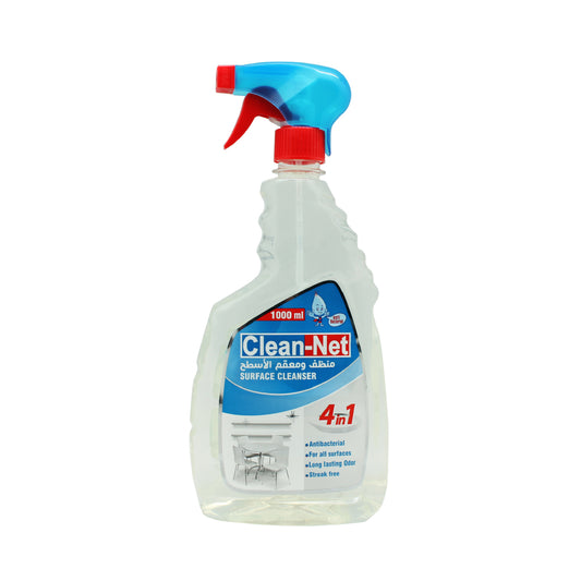 Clean-Net Anti-Bacteria Multi-Surface Cleaner 1L-منظف متعدد الأسطح مضاد للبكتيريا كلين-نت 1 لتر